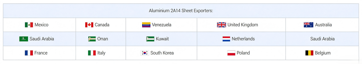 Countries we have exported our products to: